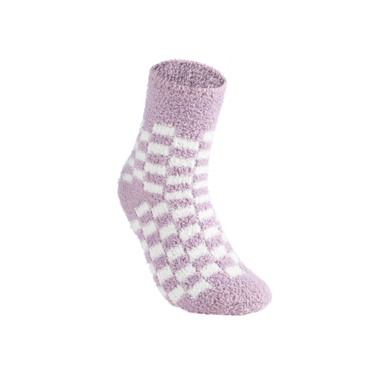 Ladies Fuzzy Socks - Purple set
