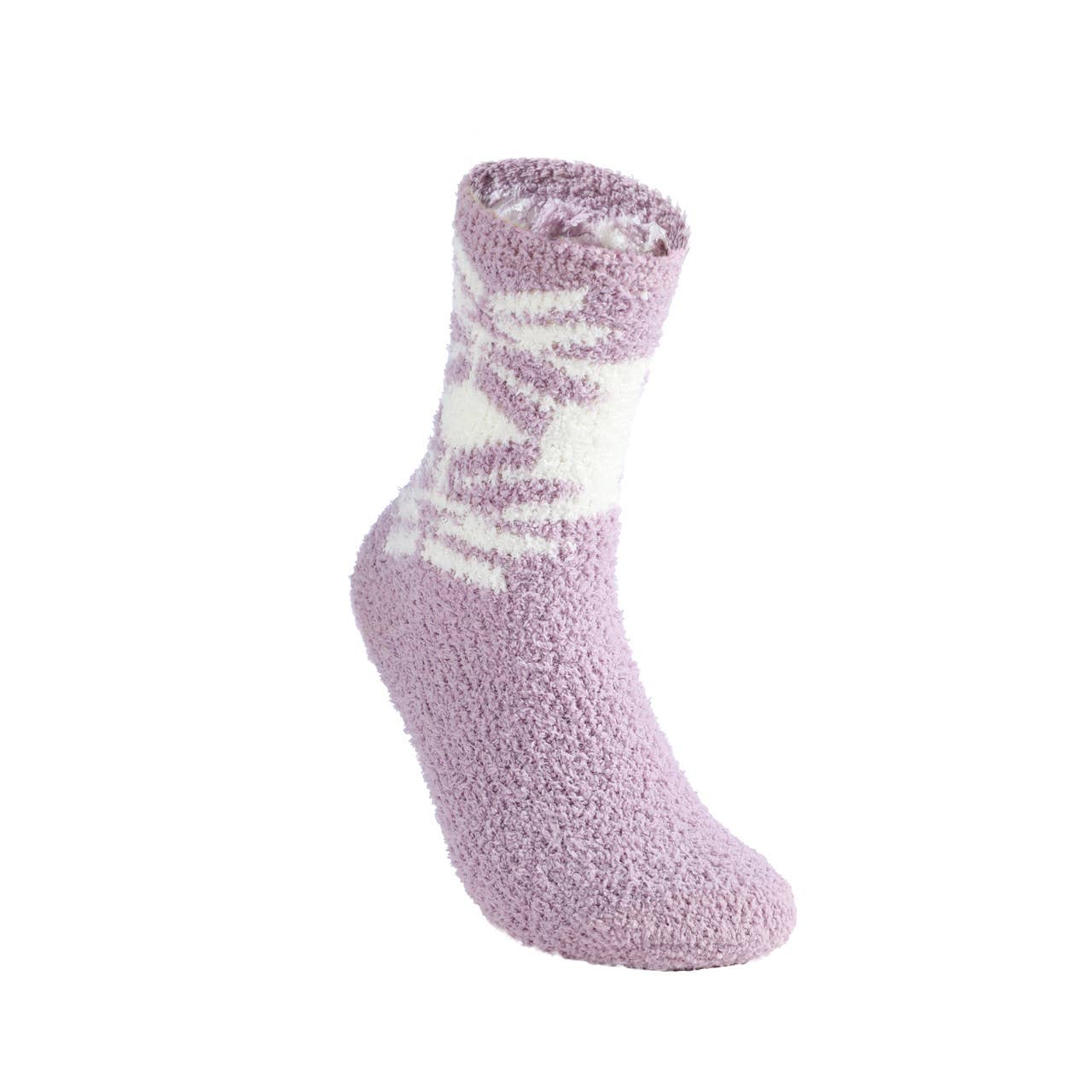 Ladies Fuzzy Socks - Purple set