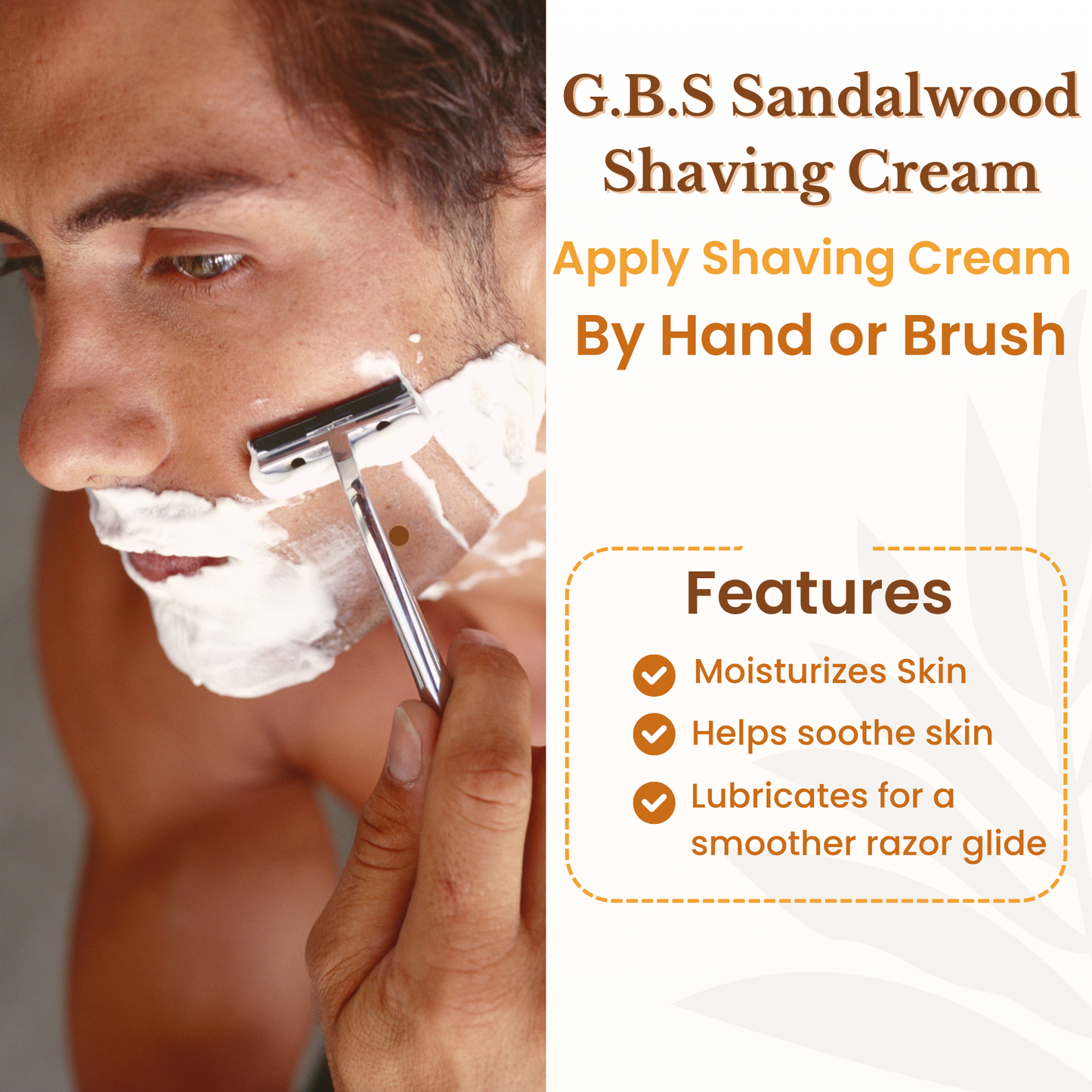 Sandalwood Shave Cream 4 oz