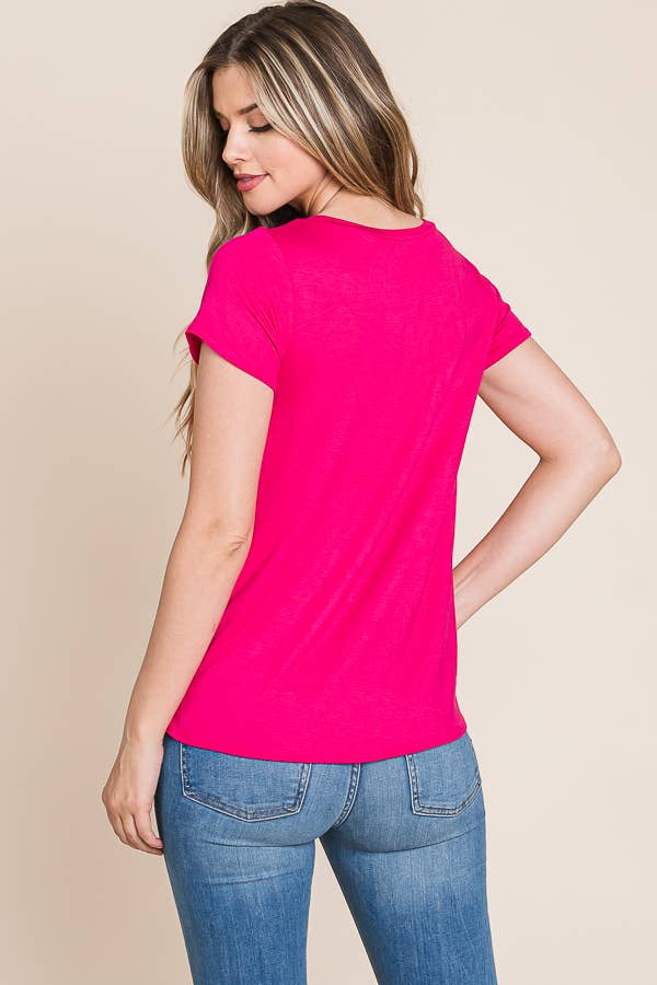 Solid Basic T-shirt