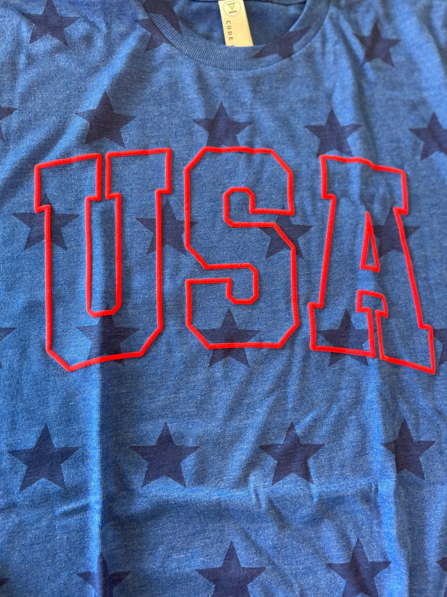 USA Red Puff T-shirt