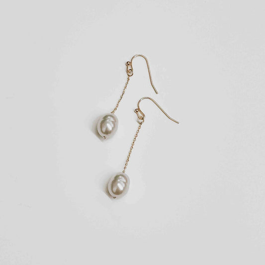 Perfectly Pearled Drop Earrings