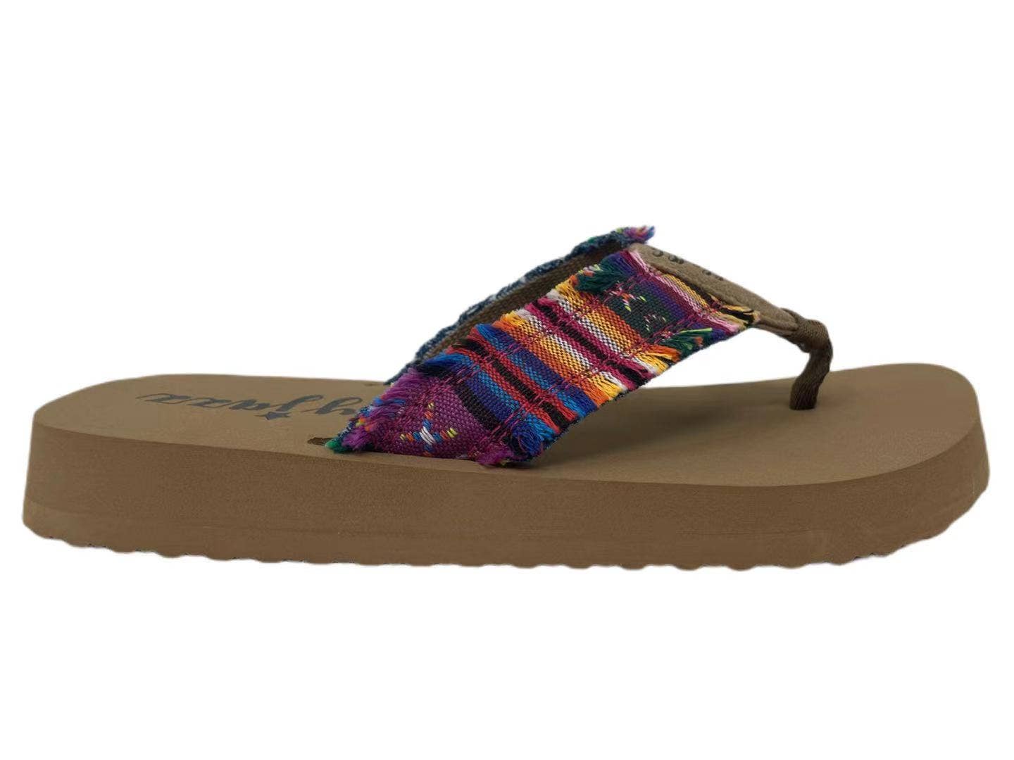 Gypsy Jazz Encore Sandal - Pink Multi Tan