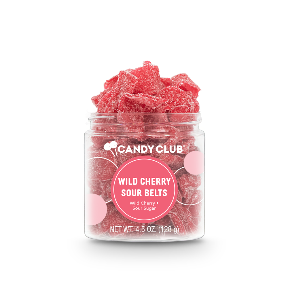 Candy Club - Wild Cherry Sour Belts