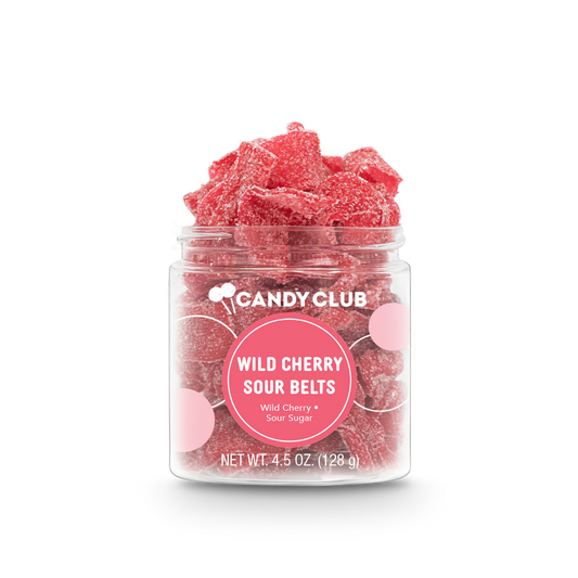 Candy Club - Wild Cherry Sour Belts