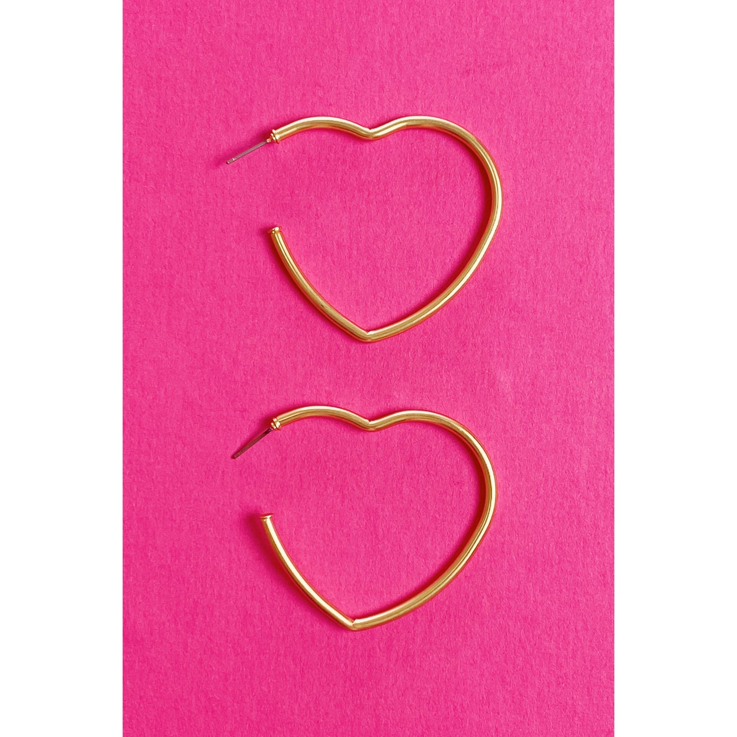 Timeless Hearts Earrings - Gold