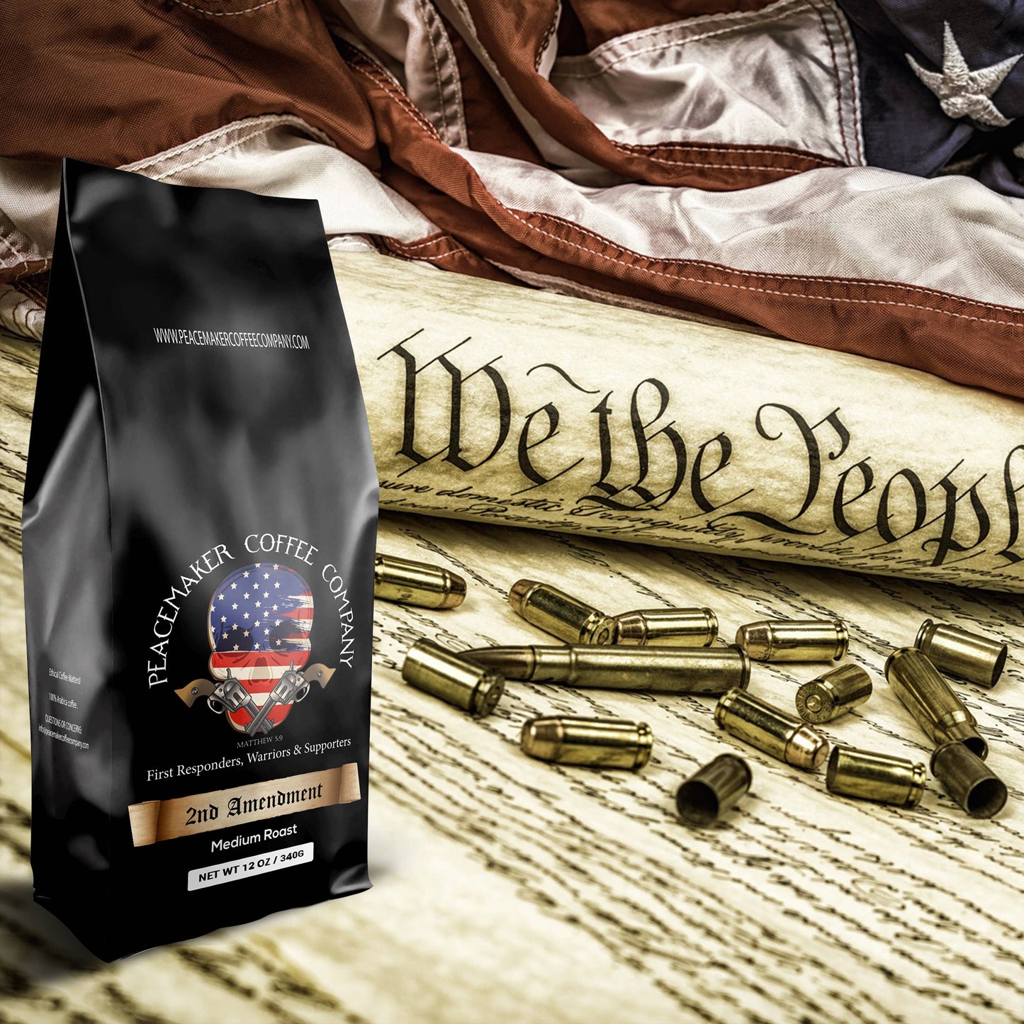 (1 lb.) - 2nd Amendment Organic Medium Roast