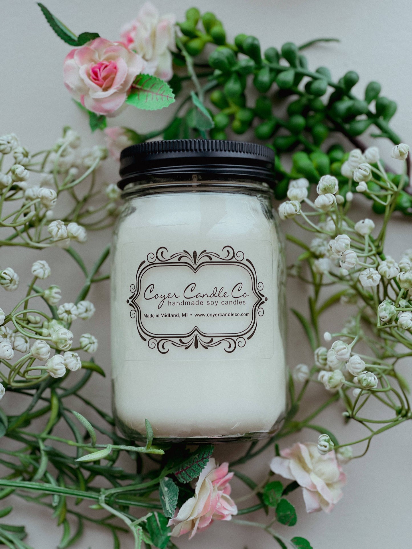 16 oz. Pint Mason Jar Candles - Signature Collection