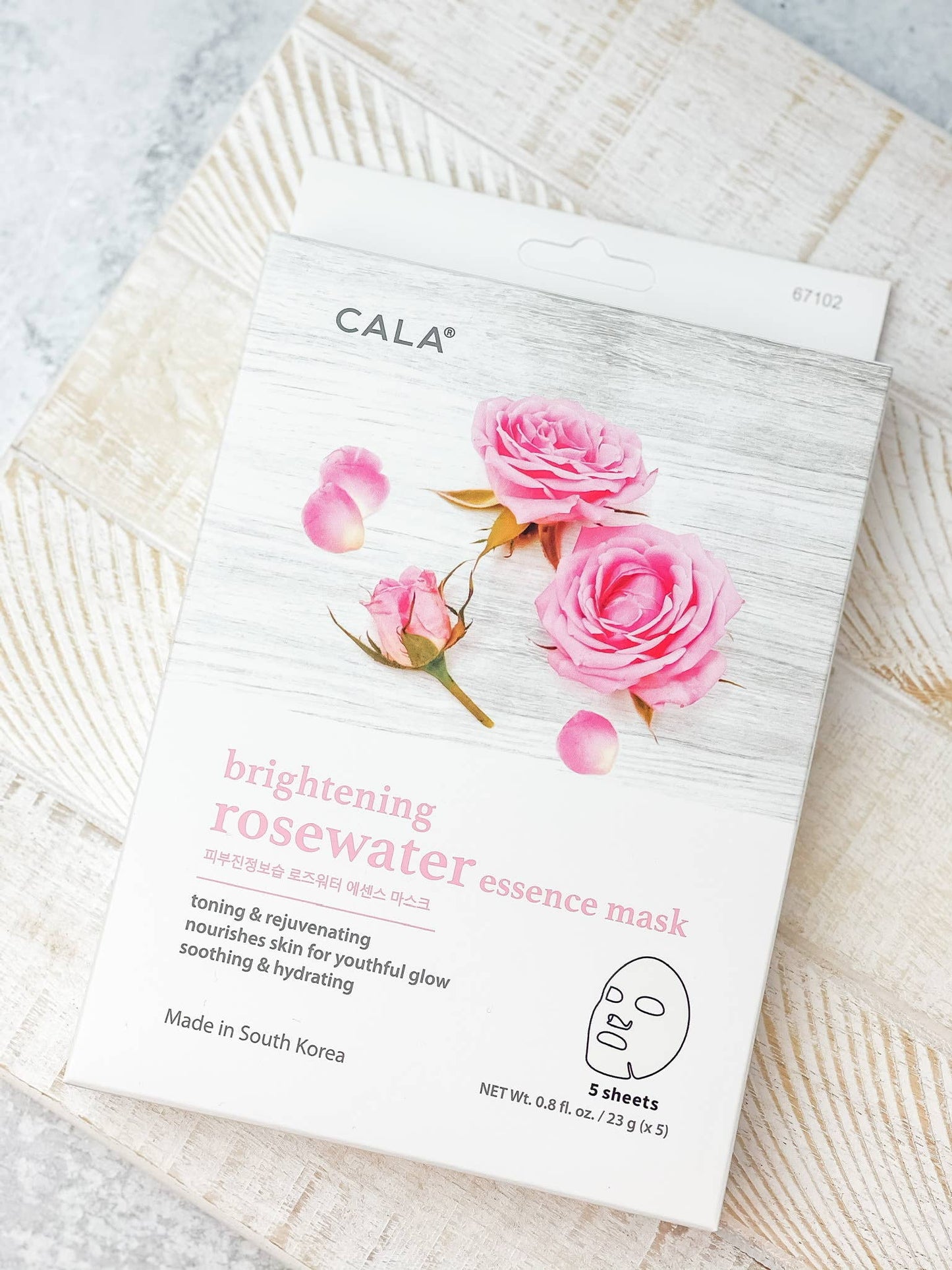 Brightening Rose Water Essence Sheet Masks