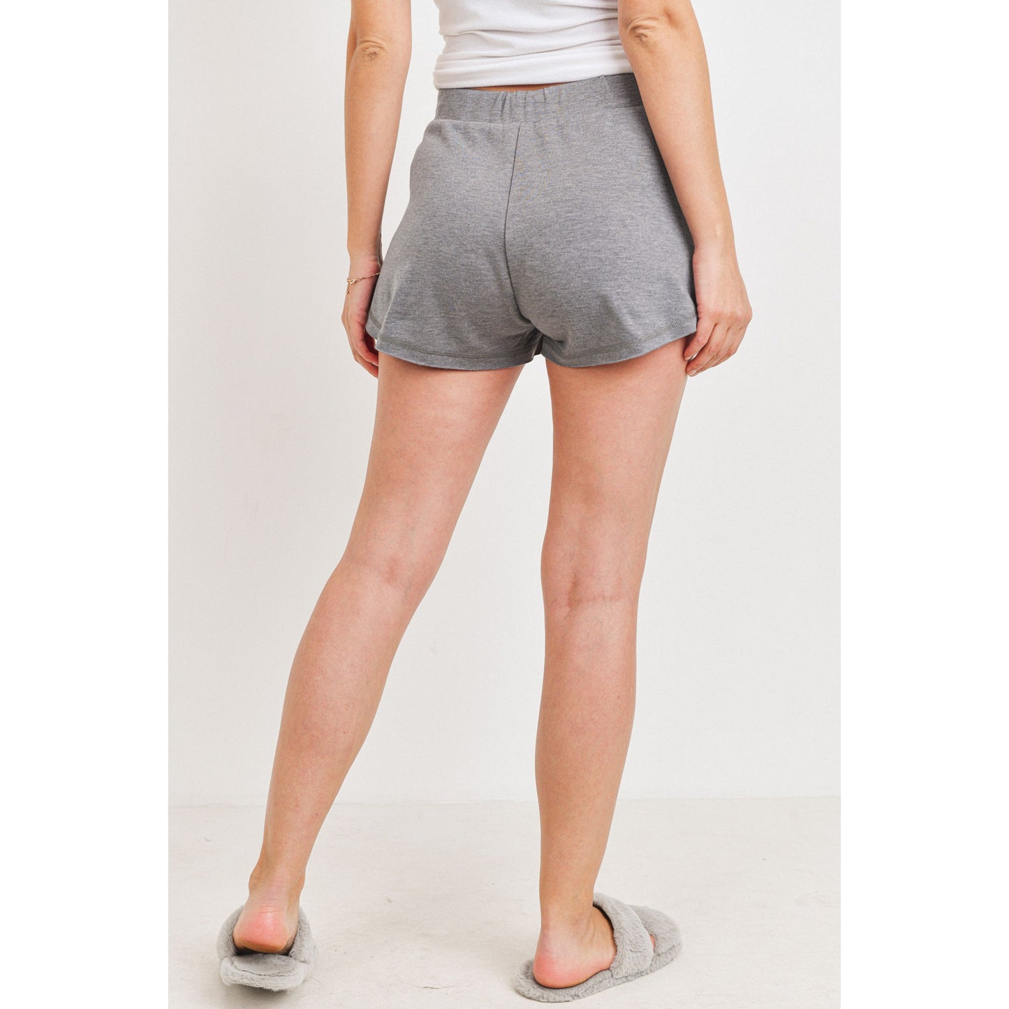 Women's Baby Fleece Shorts With Pockets