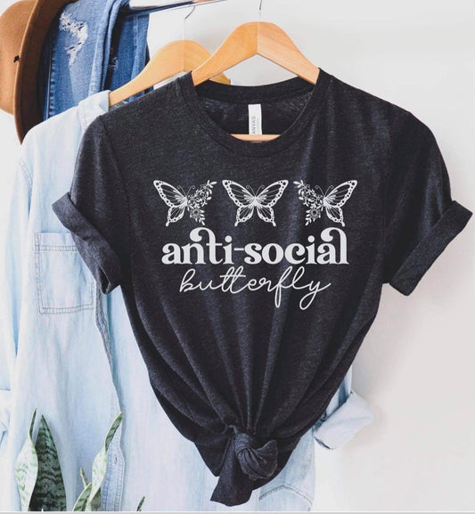 Antisocial Butterfly T-Shirt