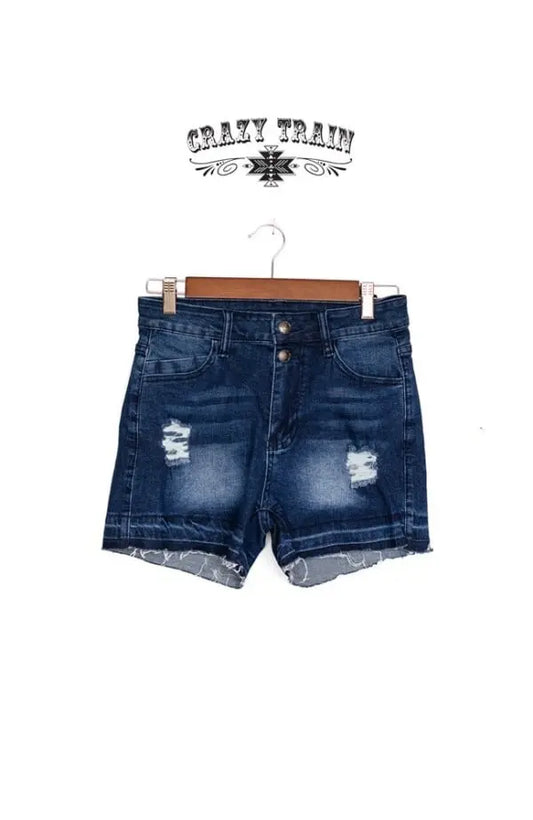 Crazy Train Dark Darlin Shorts