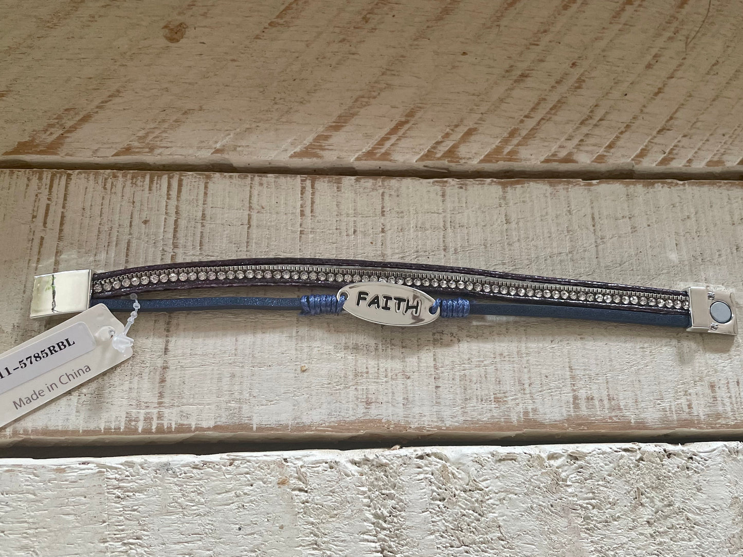 Magnetic Faux Leather Bracelets