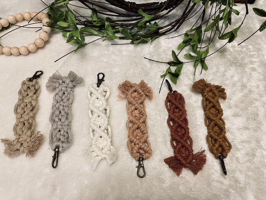 Macrame Keychain