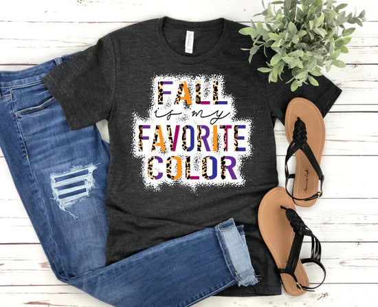Fall is my Favorite Color Tee