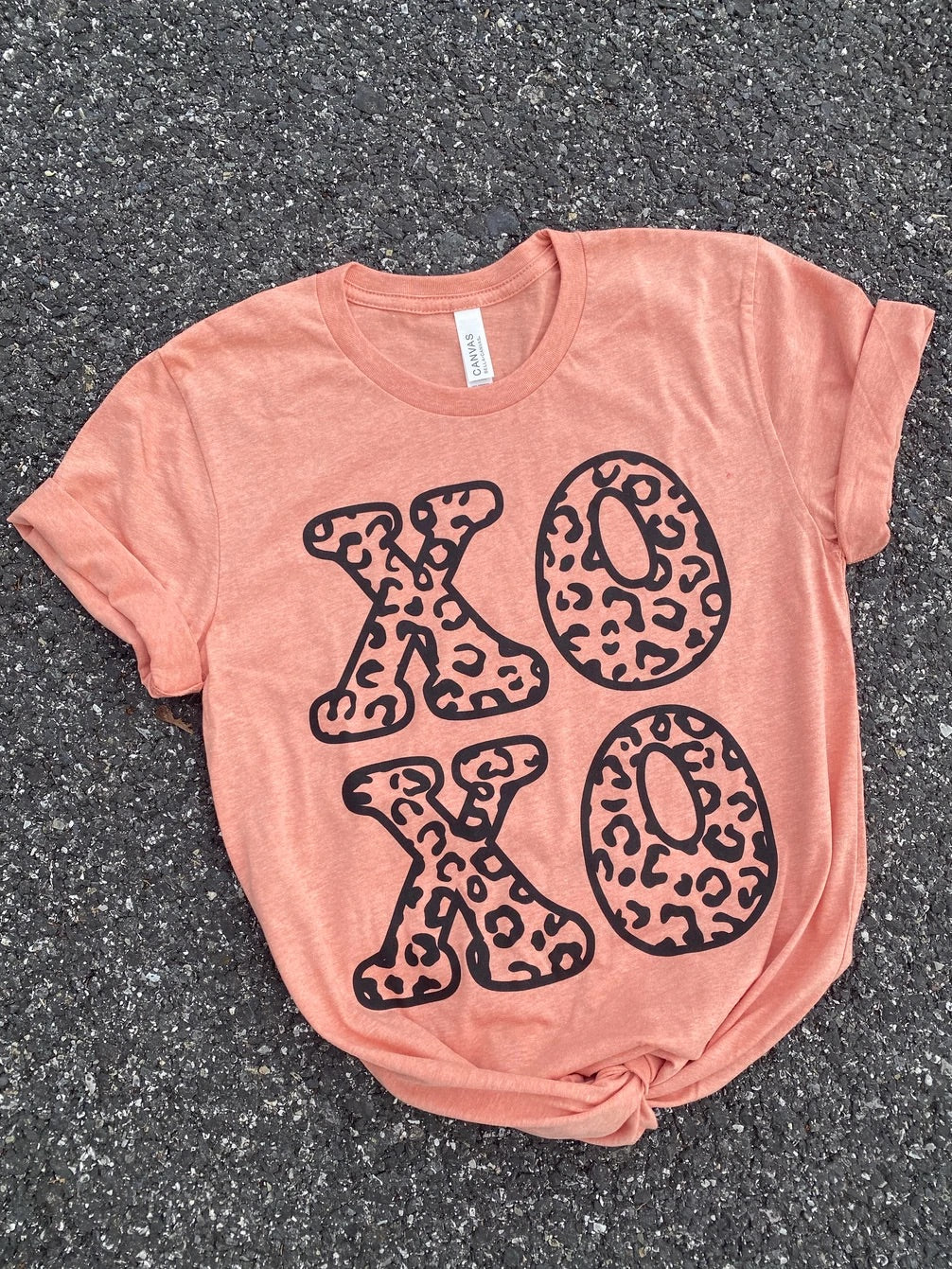 XOXO Leopard Tee