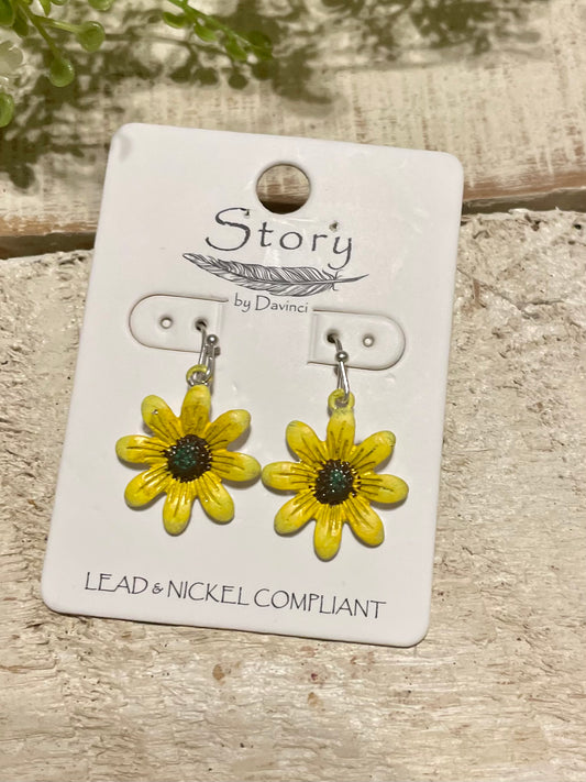 Sunflower Earrings