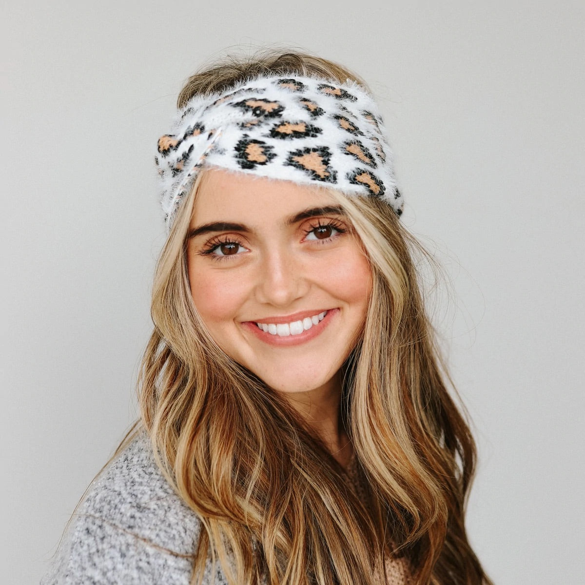 Leopard Twist Headband