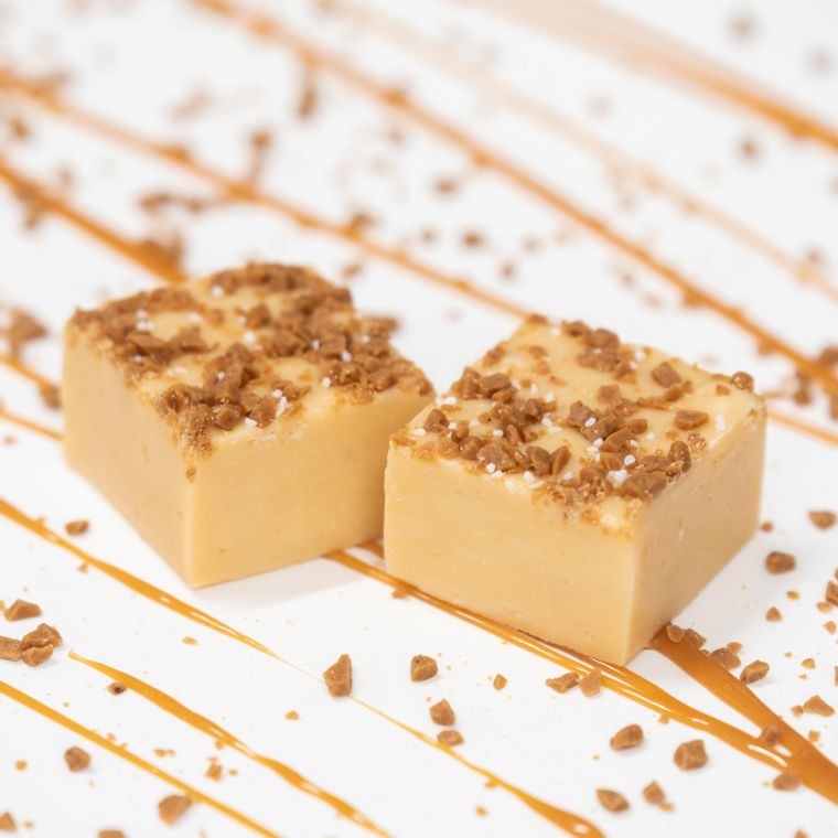 Salted Caramel Toffee Fudge (1/2 lb Package)