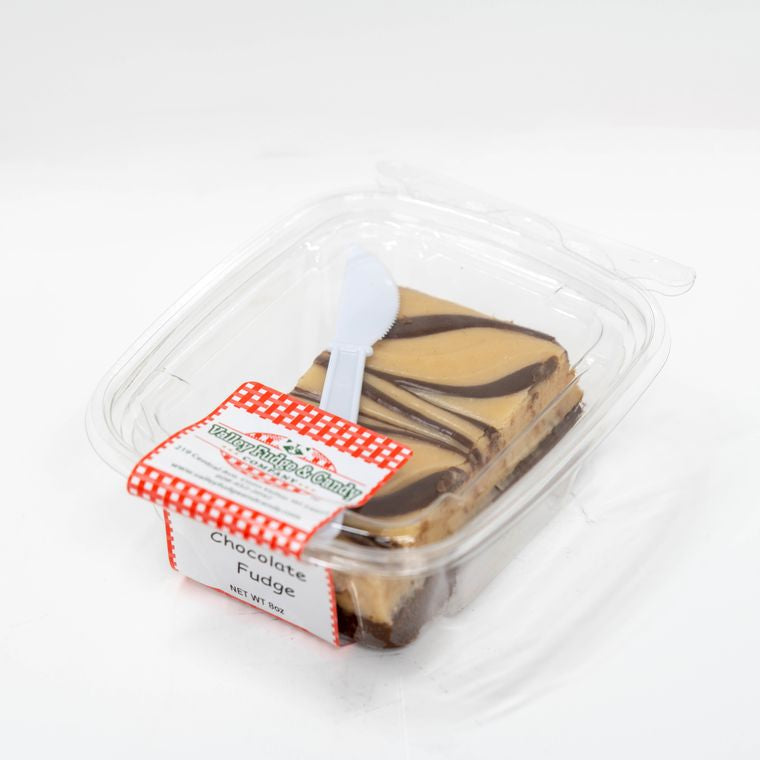 Peanut Butter Chocolate Fudge (1/2 lb Package)